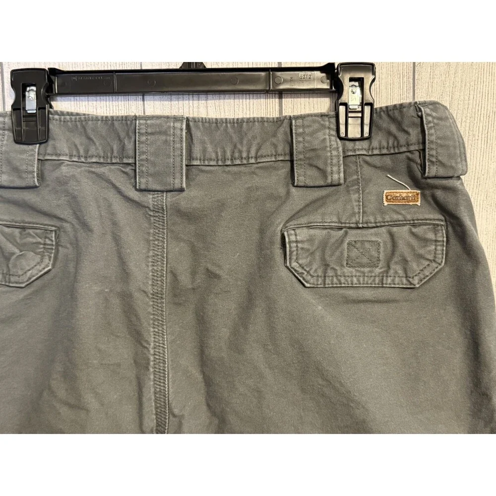 Men’s Carhartt Cargo Shorts – Dark Gray – Size 38